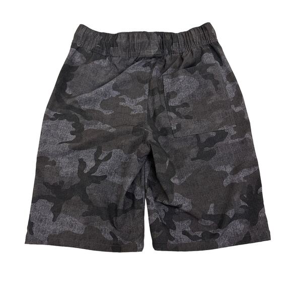Timberland Dri-Fit Casual Black Gray Camo Shorts Size Youth Small (8) - Picture 3 of 3